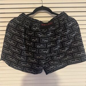 Trap Jitsu Black Women's Athletic Shorts